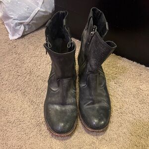 Freebird Black Leather Boots